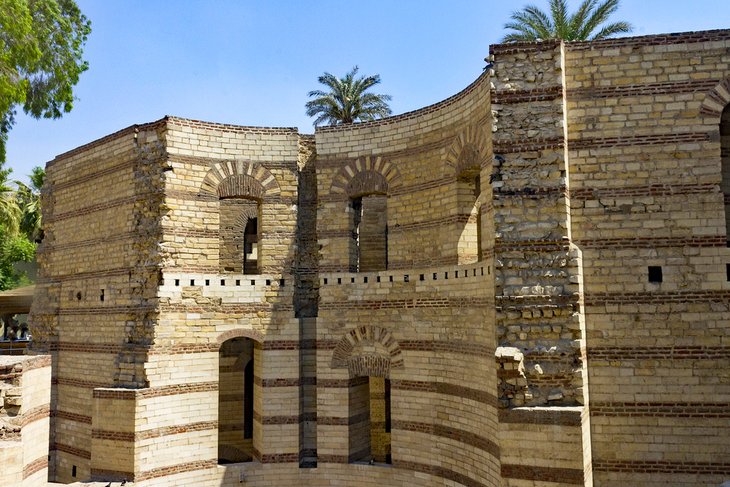 Murallas de la fortaleza de Babilonia