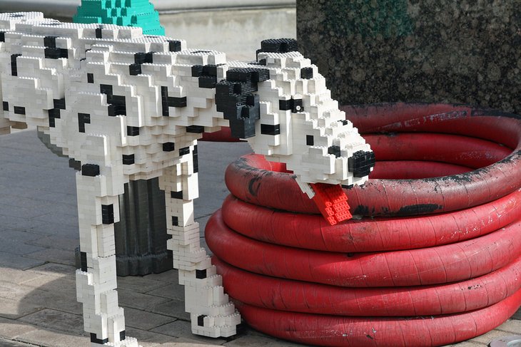 LEGO dálmata en LEGOLAND