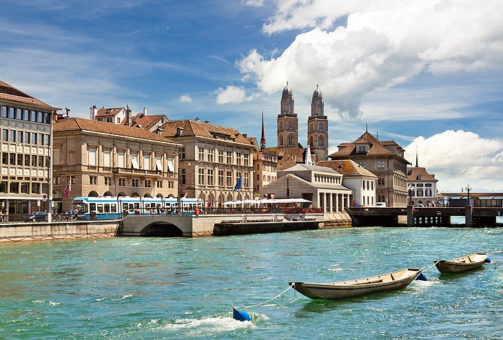 Vista del río Limmat