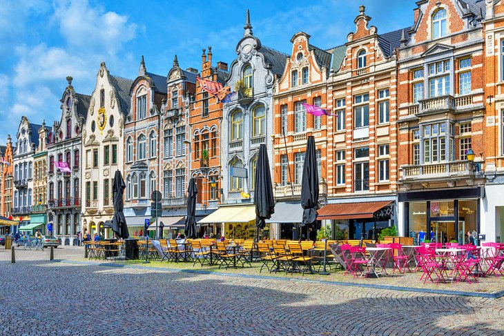 Grote Markt en el casco antiguo de Malinas