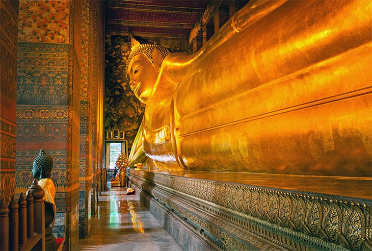 Buda reclinado en Wat Pho