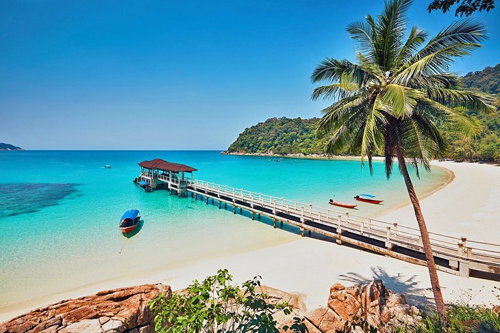Playa idílica en las Islas Perhentian