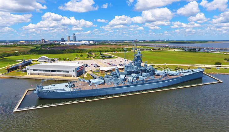 Parque conmemorativo del acorazado USS Alabama en Mobile