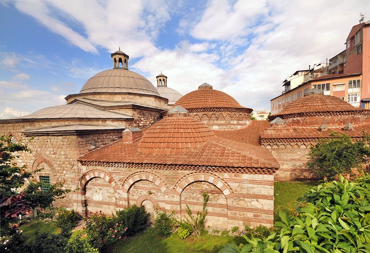 Arquitectura de hammam en Bursa