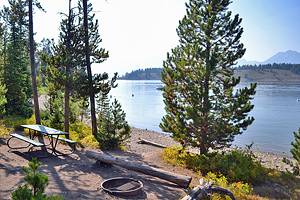 12 campamentos mejor calificados en el Parque Nacional Grand Teton, WY