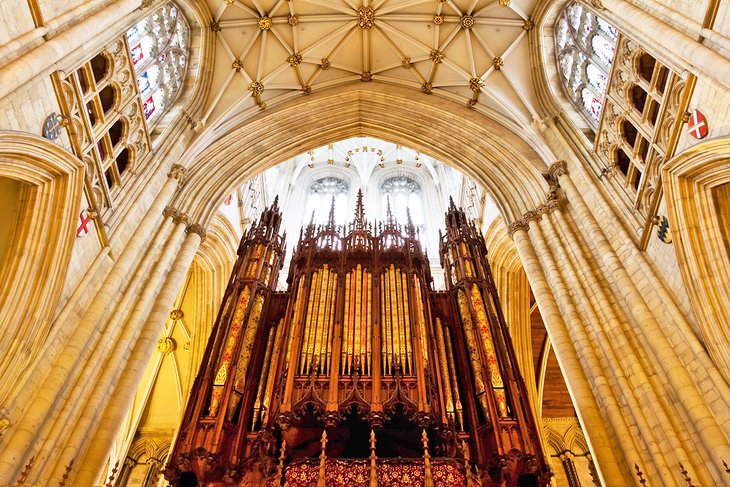El órgano en York Minster