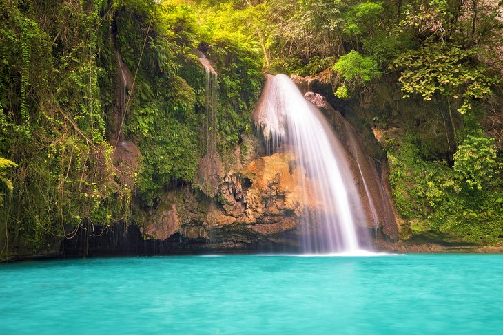 Cataratas de Kawasan, isla de Cebú