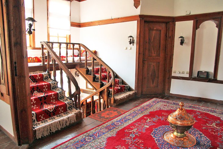 Interior de la mansión otomana de Safranbolu