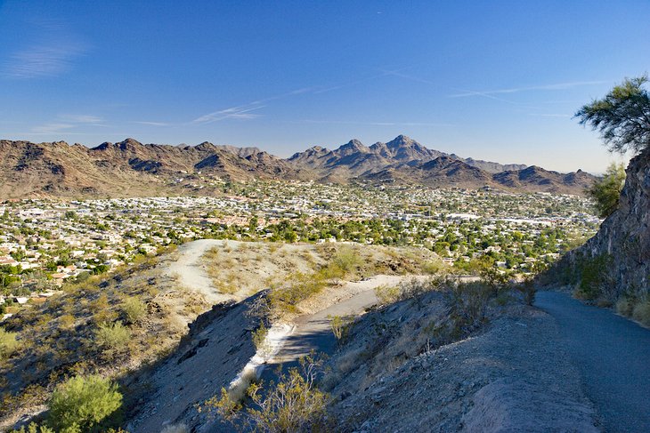 Vista de Phoenix desde North Mountain