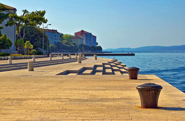 El órgano de mar en Zadar