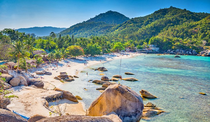Playa de plata en Koh Samui