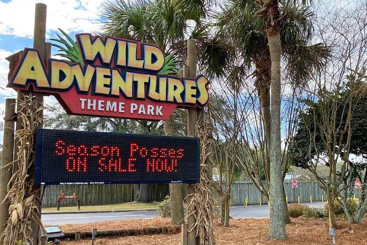 Parque temático de aventuras salvajes