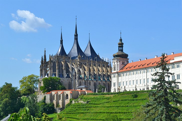 Iglesia de Santa Bárbara en Kutná Hora
