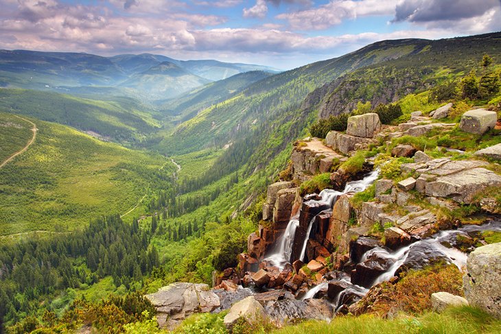 La cascada Pancavsky