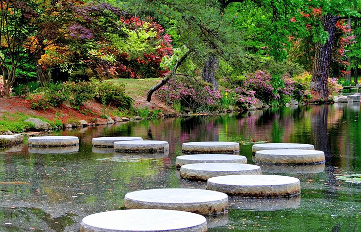El jardín japonés en Maymont Park